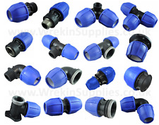 Mdpe plastic compression for sale  TELFORD