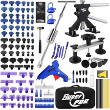Kit de reparación de abolladuras sin pintura Super PDR 109 piezas herramienta de carrocería automática eliminación de granizo de automóvil segunda mano  Embacar hacia Mexico