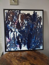 Mixed media abstract for sale  WESTBURY