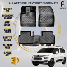Usado, Tapetes de assoalho forros para Citroen Berlingo 2019-2023 tapetes de carro resistentes para todas as condições climáticas comprar usado  Enviando para Brazil