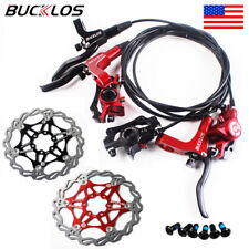 Usado, Freio a disco hidráulico dianteiro traseiro BUCKLOS mountain bike 160/180/203mm rotores comprar usado  Enviando para Brazil