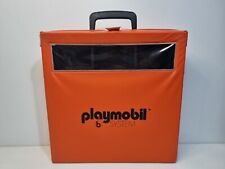 Playmobil System Antiguo Maletin Maleta Naranja Transporte Bandeja Expositora, usado comprar usado  Enviando para Brazil