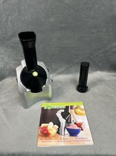 Dole YONANAS Deluxe Sobremesa Saudável Frozen Treat Maker 901 Preto e Prata, usado comprar usado  Enviando para Brazil
