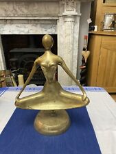 Brass figurine yoga for sale  ILFORD