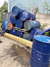 200l metal oil for sale  BURY