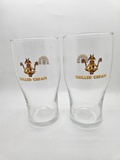 Pint glasses boddingtons for sale  HORSHAM