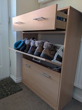 Shoe cabinet drawers. for sale Shoe cabinet drawers. for sale  WREXHAM