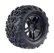 Ruedas y neumáticos de coche de radiocontrol Monster Truck 160*85 mm hexagonales de 17 mm para juego de 1/8 prepegados segunda mano  Embacar hacia Mexico