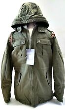 Jaqueta Mudo FTS 60 Co. MUDO Masculina Tamanho M Verde Exército (Capuz Removível) , usado comprar usado  Enviando para Brazil