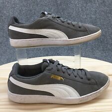 Tênis Puma Feminino 7.5 Vikky Clássico Baixo 362624 Cinza Camurça com Cadarço comprar usado  Enviando para Brazil