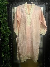 Pink chikankari pakistani for sale  NEWCASTLE UPON TYNE