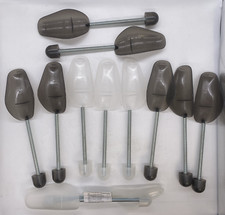 Lote de 6 pares de sapateiras IKEA Omsorg cinza e branco novo aberto comprar usado  Enviando para Brazil