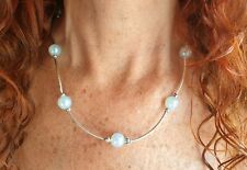 Collana donna pietre usato  Italia