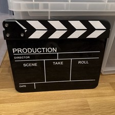 Acrylic clapperboard film for sale  BASINGSTOKE