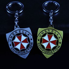 Novo chaveiro Resident Evil Biohazard Umbrella Corporation logotipo chaveiro comprar usado  Enviando para Brazil