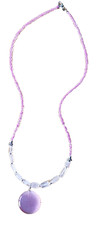 Collana rosa con usato  Torino