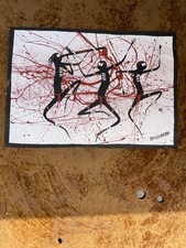 Canvas aboriginal painting for sale  HEATHFIELD