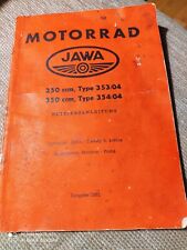 Betriebsanleitung motorrad jaw gebraucht kaufen  Eberswalde