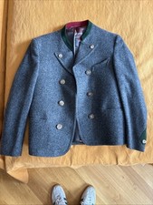 Grauer lodenjanker gr gebraucht kaufen  Berlin