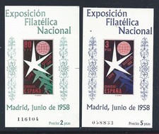 1958 spagna fogli usato  Milano