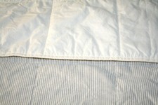 Colcha INUP Home Fine Linens listrada cinza 85x98 completa/rainha 100% algodão comprar usado  Enviando para Brazil
