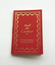 Cartier booklet libretto usato  Corropoli