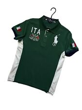 Vintage Italia Polo Ralph Lauren número 2 logotipo cavalo grande tamanho G comprar usado  Enviando para Brazil