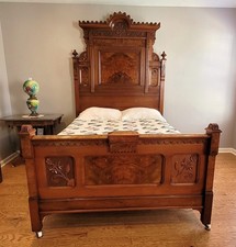 Victorian eastlake walnut for sale  Plainfield