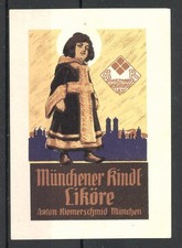 Reklamemarke münchner kindl gebraucht kaufen  Berlin