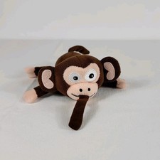 Nuby Snuggleez Mono Marrón Peluche Chupete Clip Repuesto Peluche Lovey Bebé Juguete segunda mano  Embacar hacia Mexico