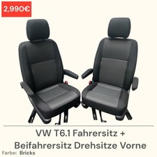 Transporter fahrersitz beifahr gebraucht kaufen  Küstrin-Kietz