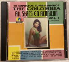 All Stars En Acordeón, Vol.1, 12 Impactos Cumbiamberos The Colombia, Cd comprar usado  Enviando para Brazil