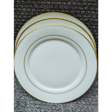 Prato de manteiga de porcelana Oxford branco renda osso porcelana conjunto de três 6,25" EUA comprar usado  Enviando para Brazil