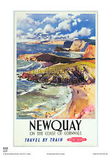 Newquay cornwall poster for sale  NEWCASTLE UPON TYNE