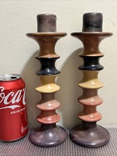 Handcrafted soapstone candlest for sale  Chicago