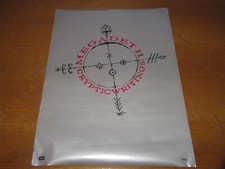 MEGADETH - CRYPTIC WRITINGS - 2-SIDED ORIGINAL UK PROMO POSTER comprar usado  Enviando para Brazil