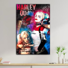 Tableau harley quinn d'occasion  Beaugency