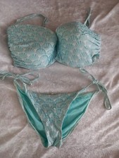 Ladies blue beaded for sale  HORNCHURCH
