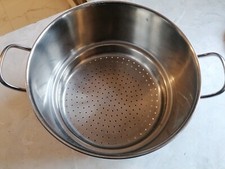 Scolapasta cuocivapore acciaio usato  Manduria