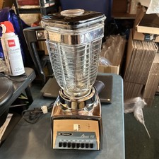 Liquidificador Vintage Osterizer Classic VIII 8 velocidades 541 Series E cromado, usado comprar usado  Enviando para Brazil