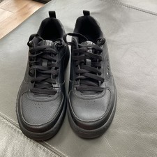 Skechers mens black for sale  BRAMPTON
