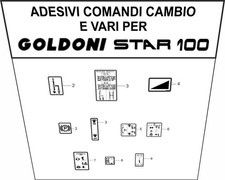 Kit adesivi comandi usato  Ariano Irpino