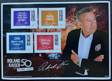 50 Jahre Roland Kaiser - 50 Jahre - 50 Hits,  4er Bogen selbstklebend, usado comprar usado  Enviando para Brazil