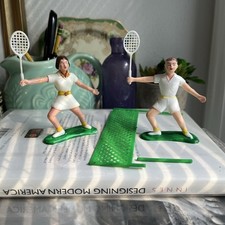 jogadores de badminton de tênis vintage e enfeites de bolo de rede  comprar usado  Enviando para Brazil