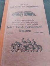 Lehrbuch kraftfahrer 1935 gebraucht kaufen  Siegburg