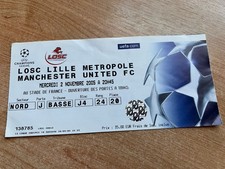 Ticket 2005 lille for sale  DUNMOW
