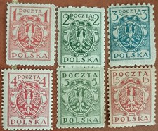 Vintage timbre pologne d'occasion  Laval
