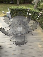 mesh 6 patio chairs metal for sale mesh 6 patio chairs metal for sale Lawrence Township