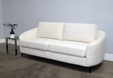 3 sofa fabric seater for sale  MIRFIELD