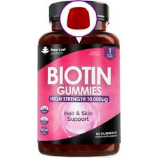 Biotin gummies hair for sale  LONDON